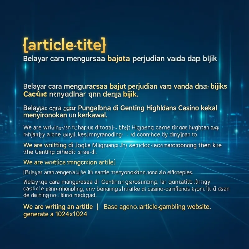Tips Bajet